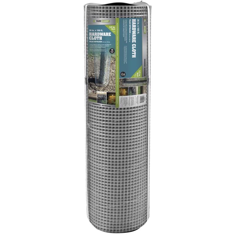 Yardgard 308243B 36 in. H X 100 ft. L Galvanized Steel Hardware Cloth 1/2 in.