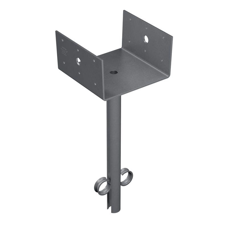 Simpson Strong-Tie EPB66 3 in. H X 6 in. W 12 Ga. Galvanized Steel Elevated Post Base