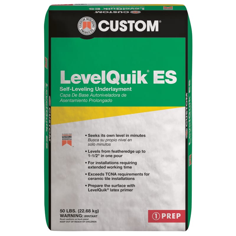 Custom Building Products LQESL50 LevelQuik Concrete Leveler 50 lb Off White