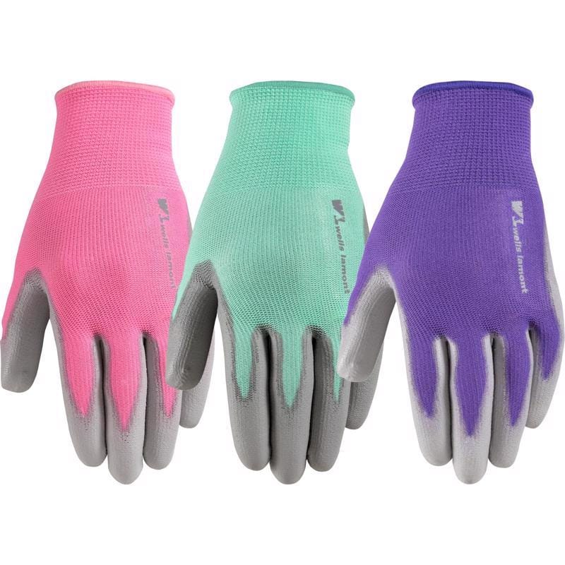 Wells Lamont 413SF Women's Outdoor Grip Gloves Assorted S 3 pk