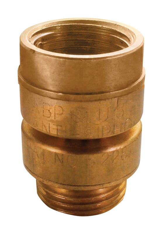 Arrowhead PK1400 3/4 in. FHT X 3/4 in. MHT Brass Vacuum Breaker