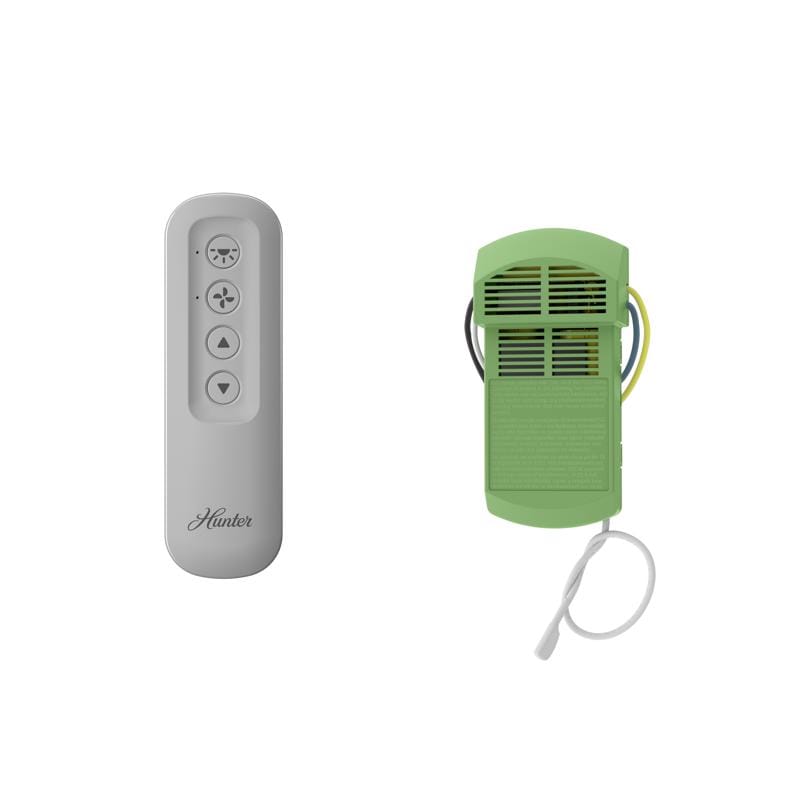 Hunter 99770 Gray Plastic Remote Control with Receiver