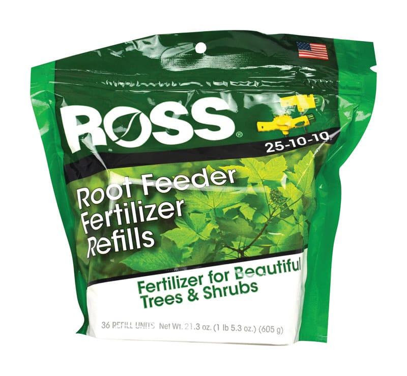 Ross 14666 Acid-Loving Plants 25-10-10 Root Feeder Fertilizer Refills 36 ct