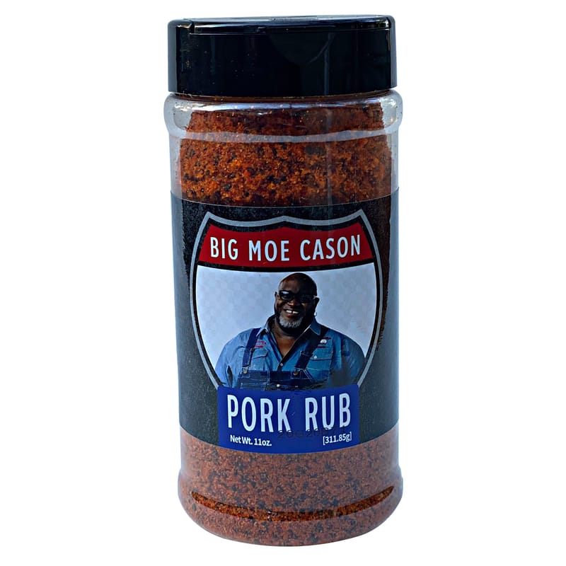Big Moe Cason MOEPORK Pork BBQ Rub 11 oz