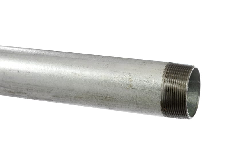 United Pipe & Steel WDGTC0060113S Domestic 3/4 in. D X 21 ft. L Galvanized Steel Pipe