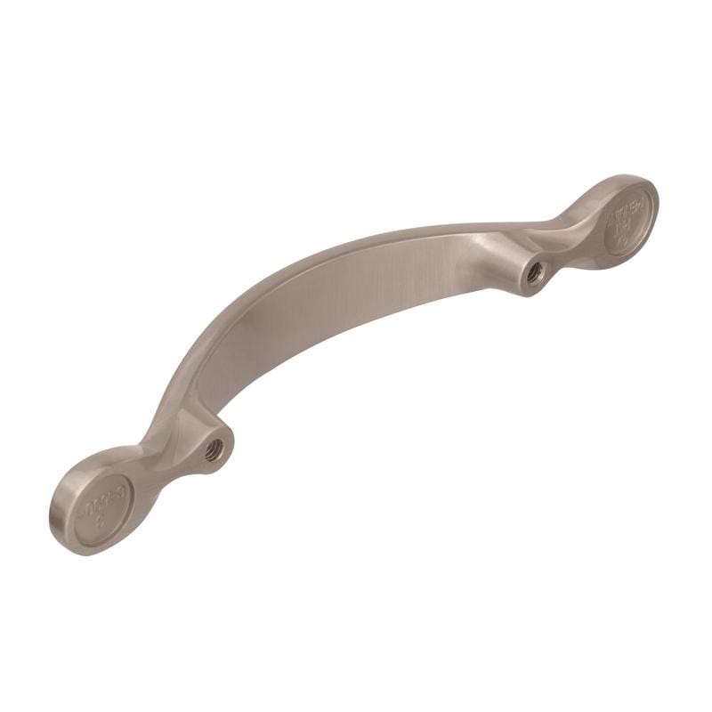 Amerock BP1590G10 Transitional Arch Cabinet Pull 3 in. Satin Nickel Silver 1 pk