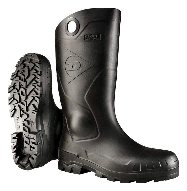 Dunlop 867750011 Chesapeake Waterproof Boots 11 US Black 1 pair Waterproof