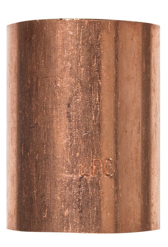 Nibco W00830D 1-1/2 in. Sweat X 1-1/2 in. D Sweat Copper Coupling with Stop 1 pk