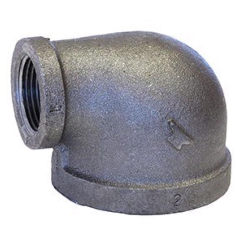 Anvil 8700125308 1/2 in. FPT X 3/8 in. D FPT Galvanized Malleable Iron Elbow