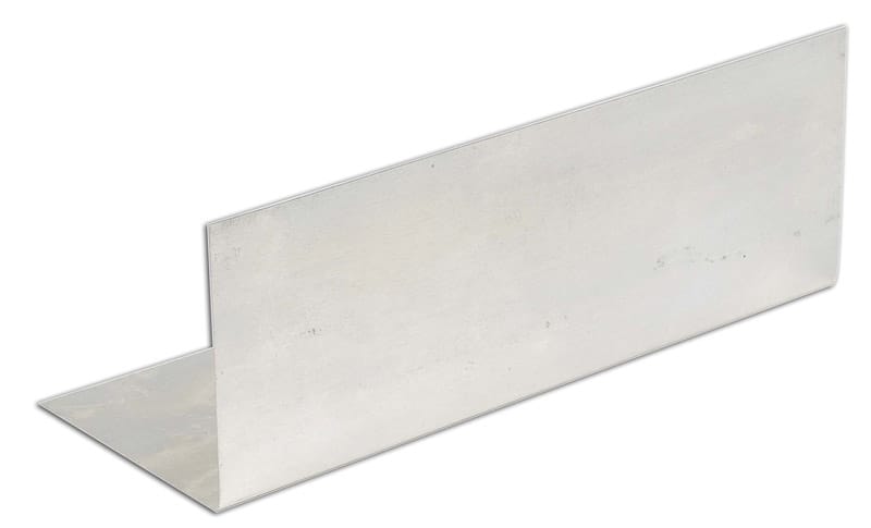 Amerimax 68707 2.5 in. W X 7 in. L Aluminum Pre-Bent Step Flashing Silver
