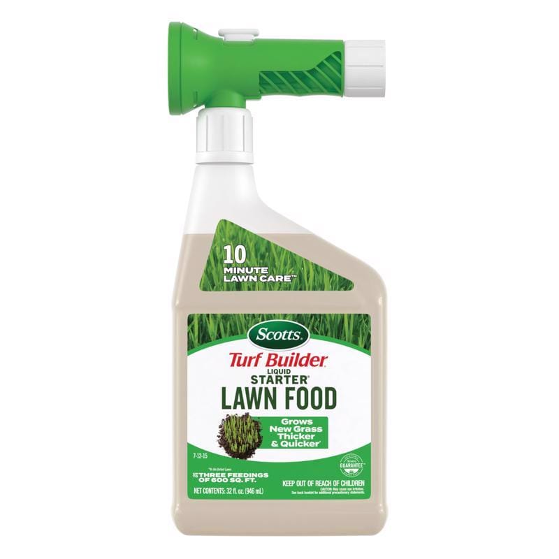 Scotts 23101B Turf Builder Lawn Starter Lawn Food For All Grasses 600 sq ft