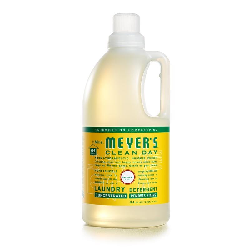 MRS. Meyer'S 70112 Clean Day Honeysuckle Scent Laundry Detergent Liquid 64 oz 1 pk