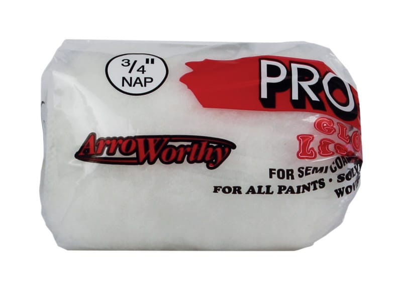 ArroWorthy 4FGL6 0400 Pro-Line Dralon 4 in. W X 3/4 in. Paint Roller Cover 1 pk