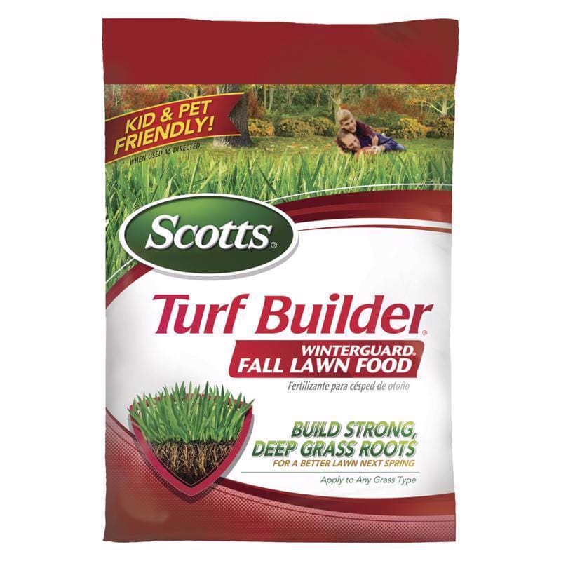 Scotts 22343 Turf Builder Winterizer Lawn Food For Multiple Grass Types 12000 sq ft