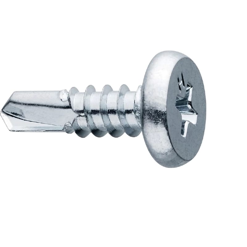 Grip-Rite NPPH10581 Pro-Twist No. 10 Sizes X 5/8 in. L Phillips Pan Head Sheet Metal Screws 1 lb