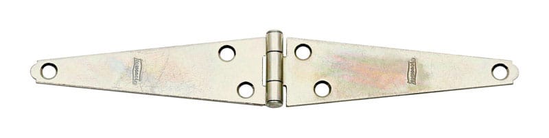 National Hardware N127-605 5 in. L Zinc-Plated Light Strap Hinge 2 pk