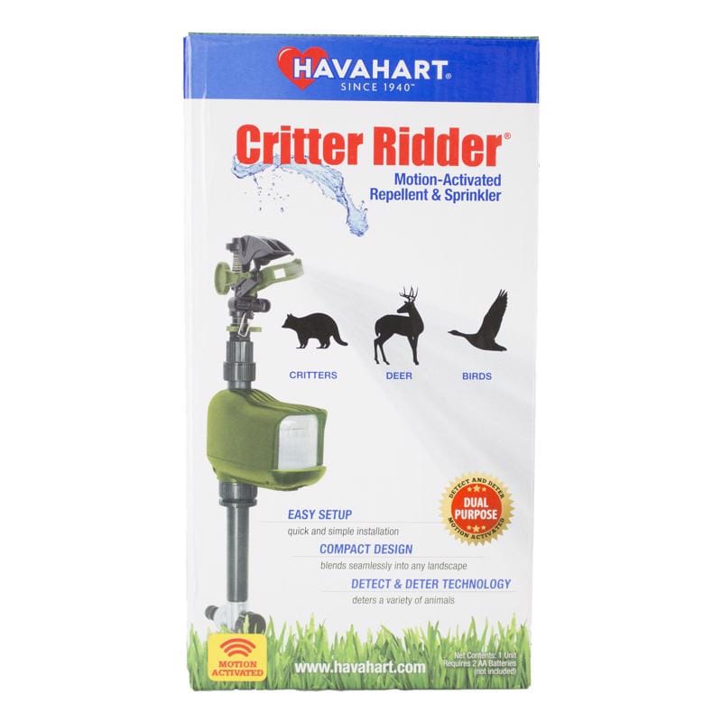 Havahart 5277 Critter Ridder Sprinkler Animal Repeller For Outdoor Pests 1 pk