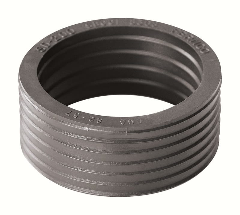 Fernco PSD-200 Schedule 40 2 in. Hub X 2 in. D Hub PVC Connector 1 pk