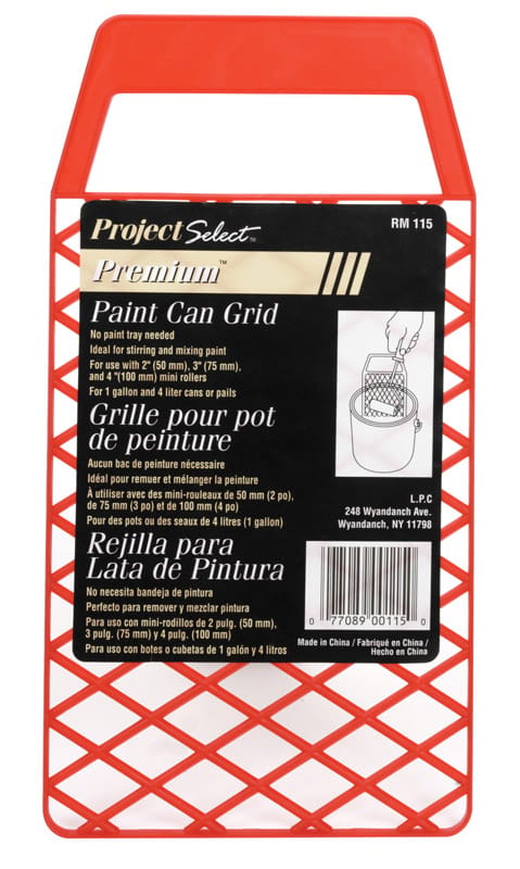 Linzer RM 115 Red 1 gal Bucket Grid