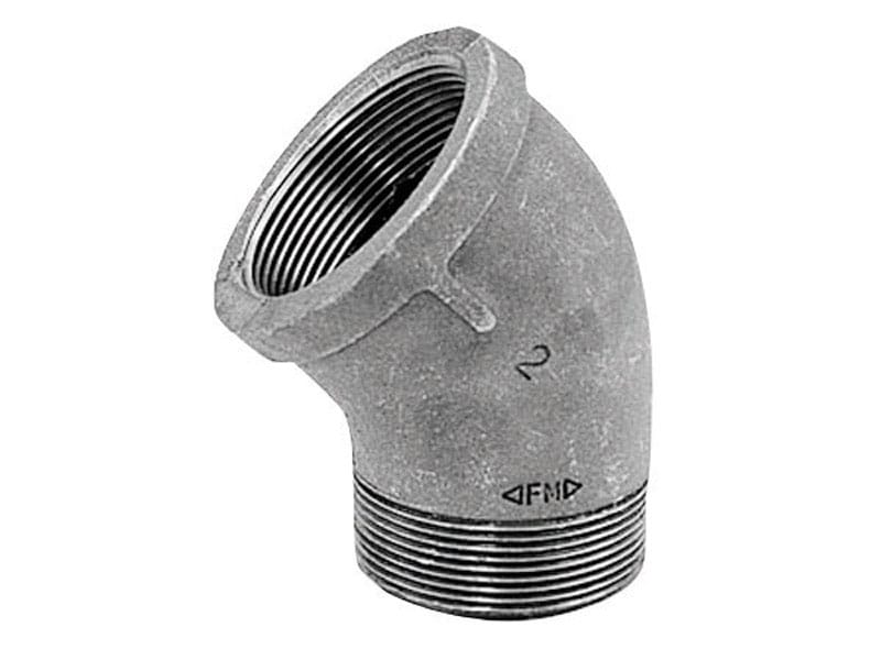 Anvil 8700128203 1/2 in. MPT X 1/2 in. D MPT Black Malleable Iron Street Elbow