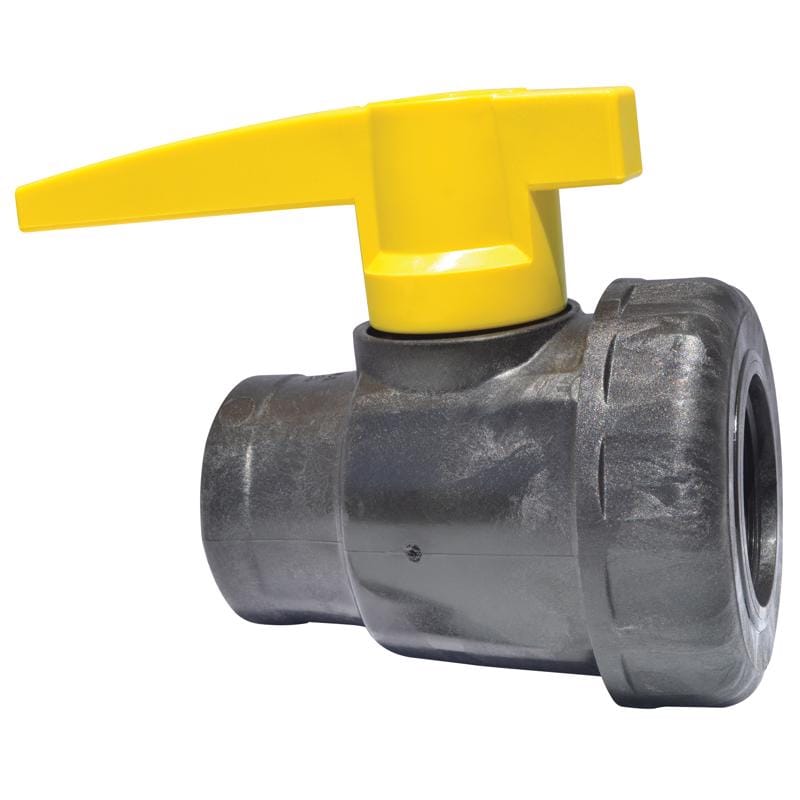 Green Leaf SU 050 E 1/2 in. Polypropylene Female Union Ball Valve