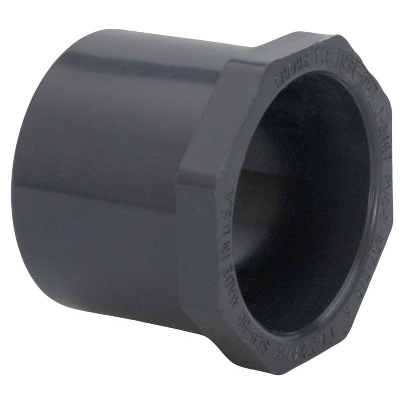 Charlotte Pipe PVC081073400 Schedule 80 2 in. Spigot X 3/4 in. D Slip PVC Reducing Bushing 1 pk