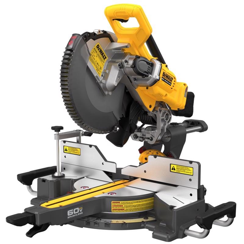Dewalt DCS781B 60V MAX Flexvolt 12 in. Cordless Brushless Dual-Bevel Sliding Compound Miter Saw Tool Only
