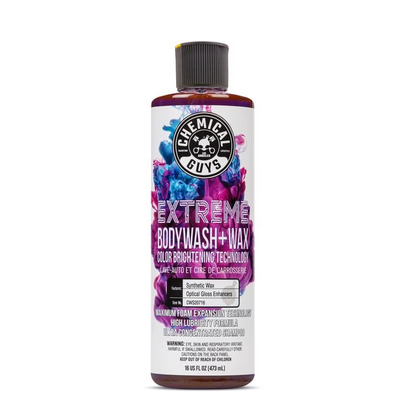 Extreme Body Wash And Wax CWS20716 Chemical Guys Glass/Metal/Plastic Cleaner/Protector Liquid 16 fl. oz.