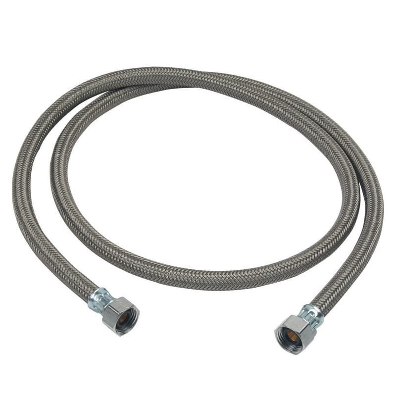 BrassCraft B8-60DWF Speedi Plumb 1/2 in. FIP pc X 1/2 in. D FIP 60 in. Brass Dishwasher Supply Line