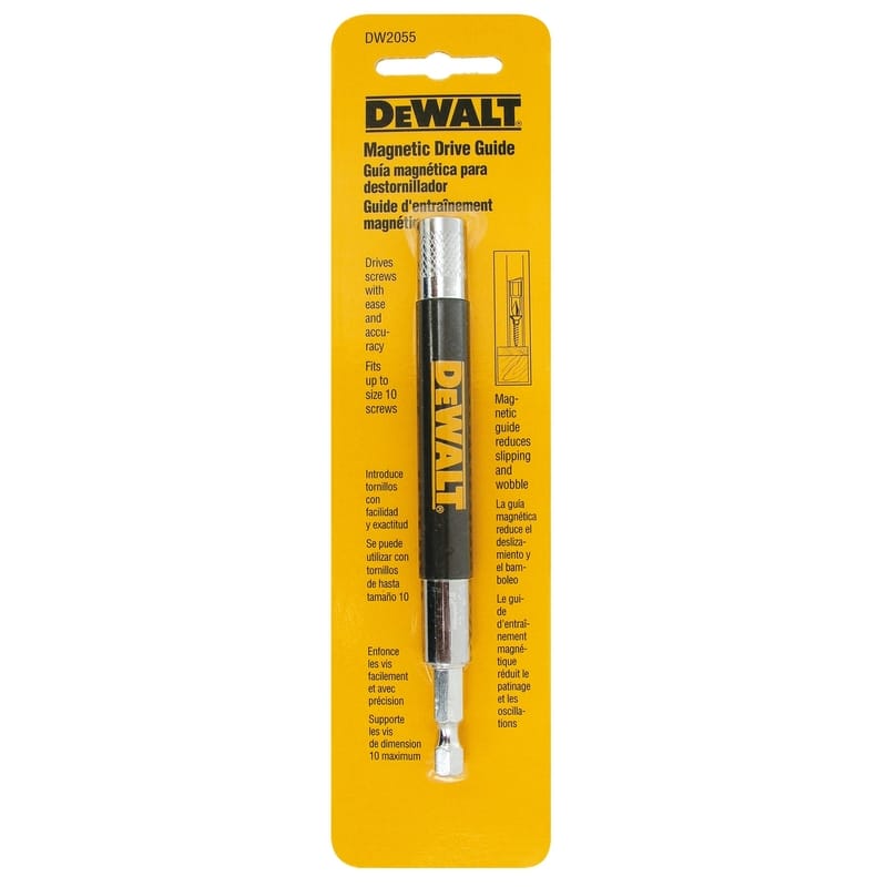 Dewalt DW2055 Various X 6 in. L Drive Guide Heat-Treated Steel 1 pc