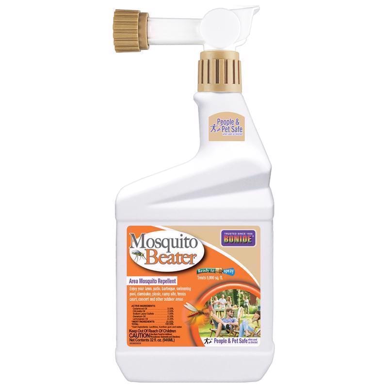 Bonide 5646 Mosquito Beater Insect Repellent Liquid For Mosquitoes 1 qt