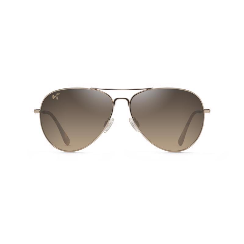 Maui Jim 603429022112 Mavericks Sunglasses Unisex Gold Frame HCL Bronze Lens Polarized