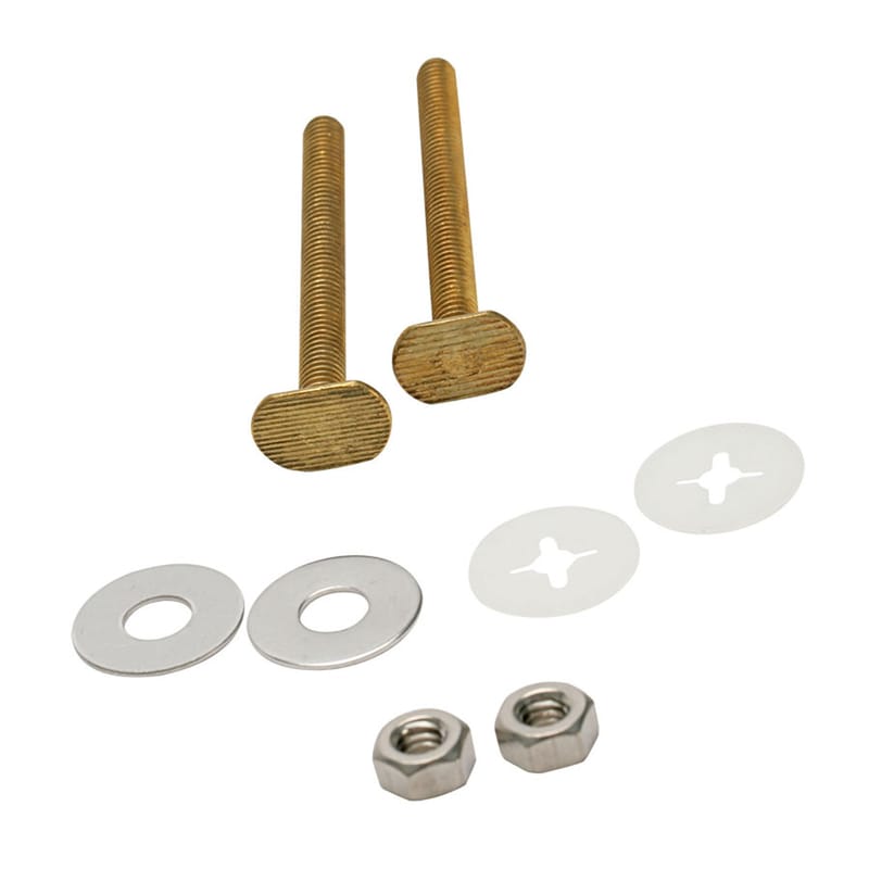 Fluidmaster 7111 Bowl to Floor Bolts Brass