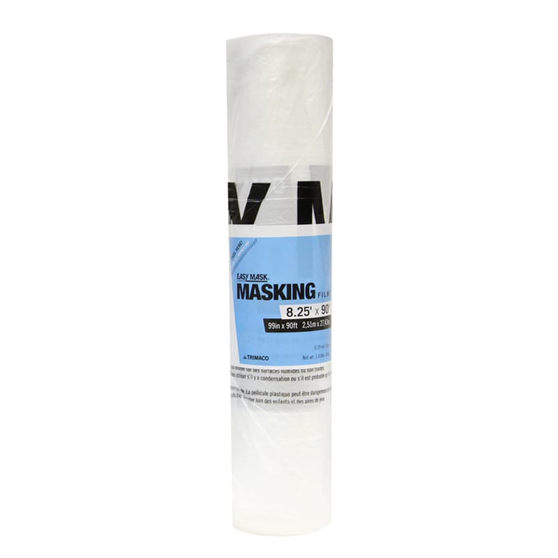 Easy Mask 69990 Masking Film 0.4 mil X 99 in. W X 90 ft. L Plastic/Vinyl Clear 1 pk