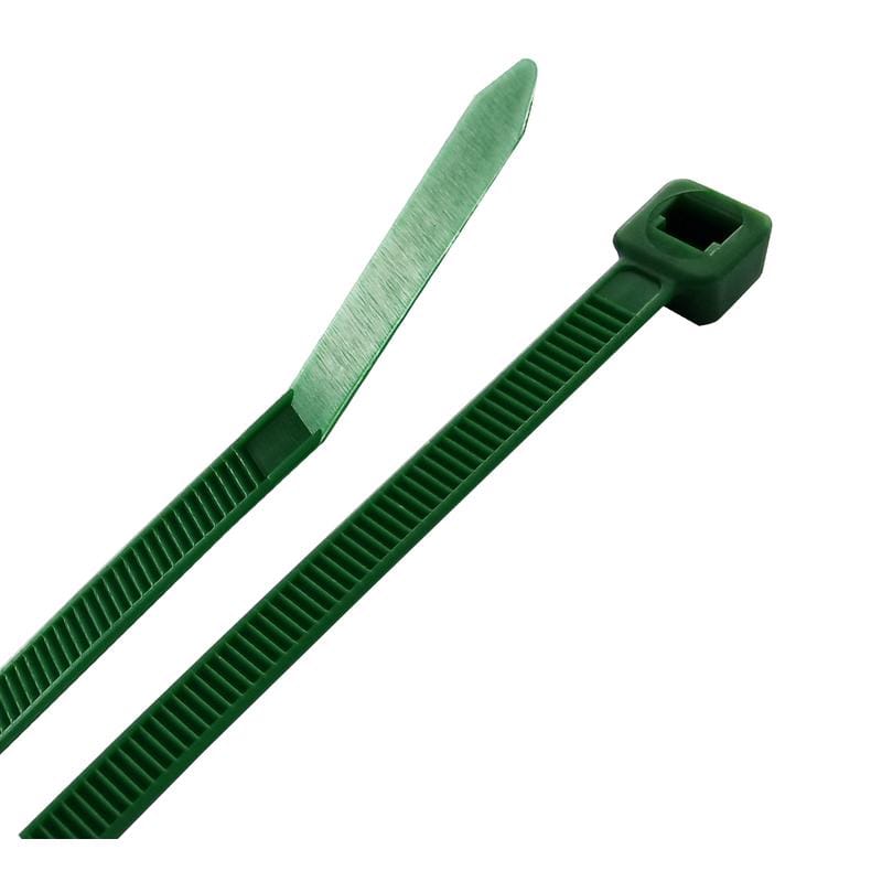Steel Grip 75S-200-8-GNC 8 in. L Green Cable Tie 100 pk