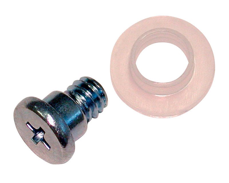 Barton Kramer 191C Silver Aluminum Window Bolt 1/2 in. L X 0.43 in. H 1 pk