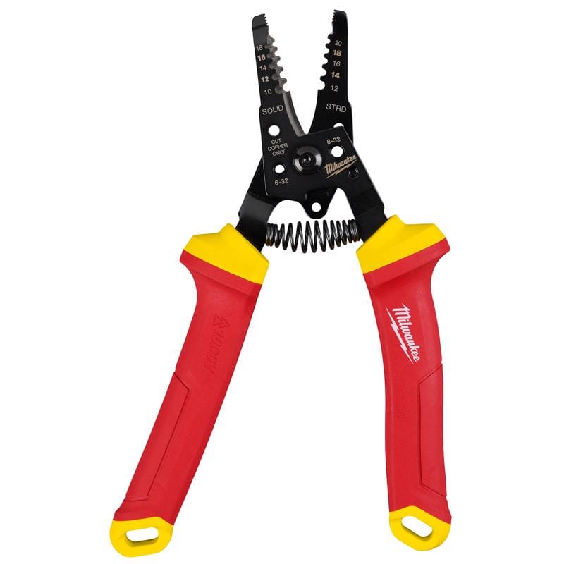 Milwaukee 48-22-2214 20 AWG 7.95 in. L Wire Stripper/Cutter