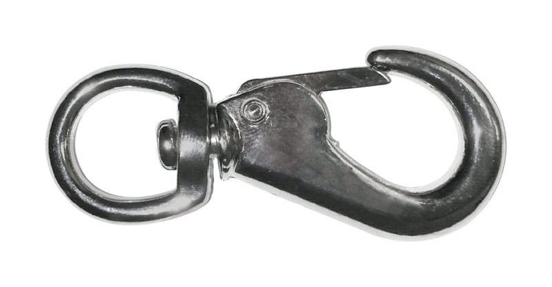 Baron 251S-2 3/4 in. D X 3-7/8 in. L Nickel-Plated Steel Bolt Snap 270 lb