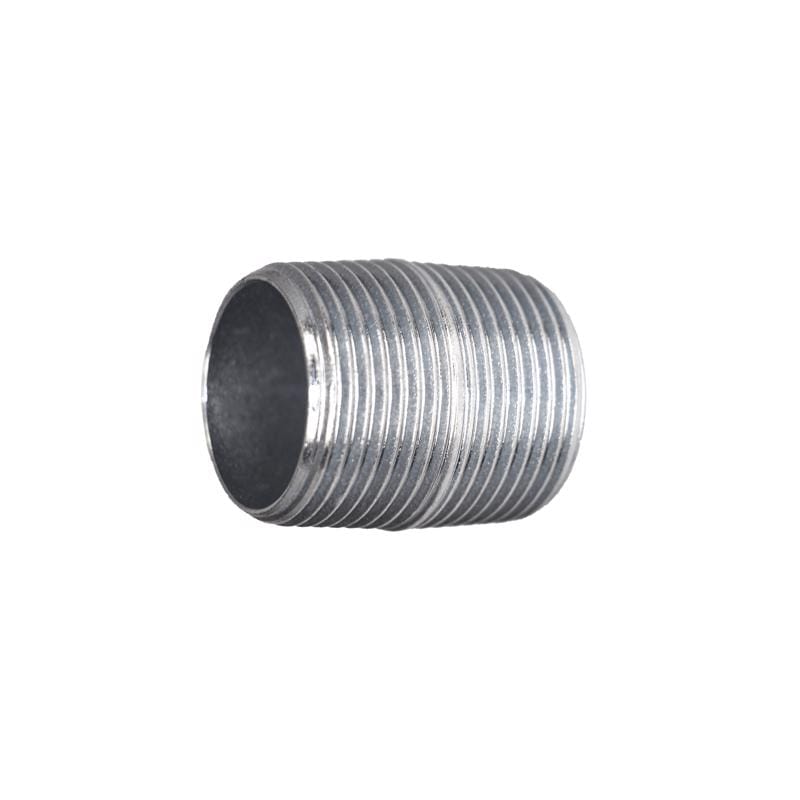 Sigma Engineered Solutions 44361 ProConnex 3/4 in. D Zinc-Plated Steel Threaded Nipple For Rigid/IMC 2 pk