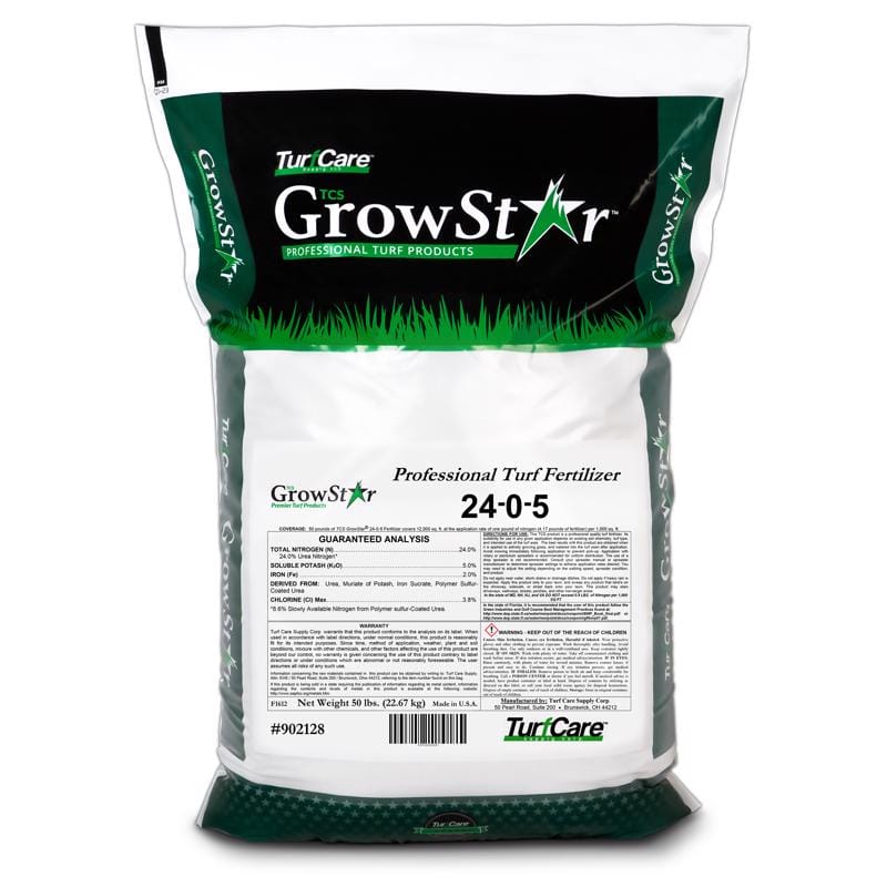 GrowStar 902128 TurfCare All-Purpose Lawn Fertilizer For All Grasses 12000 sq ft