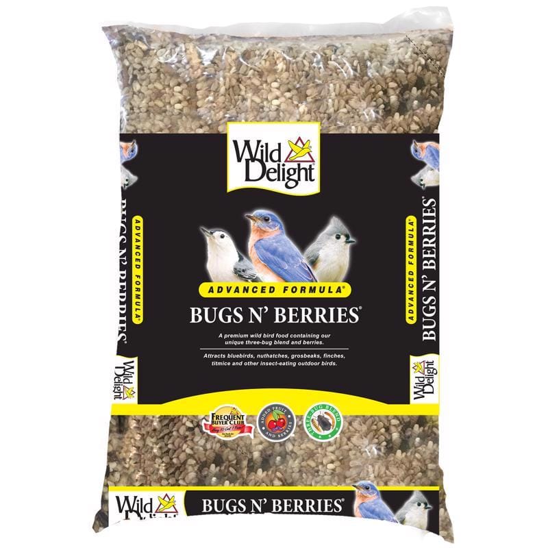 Wild Delight 367845 Bugs N' Berries Wild Bird Food 4.5 lb