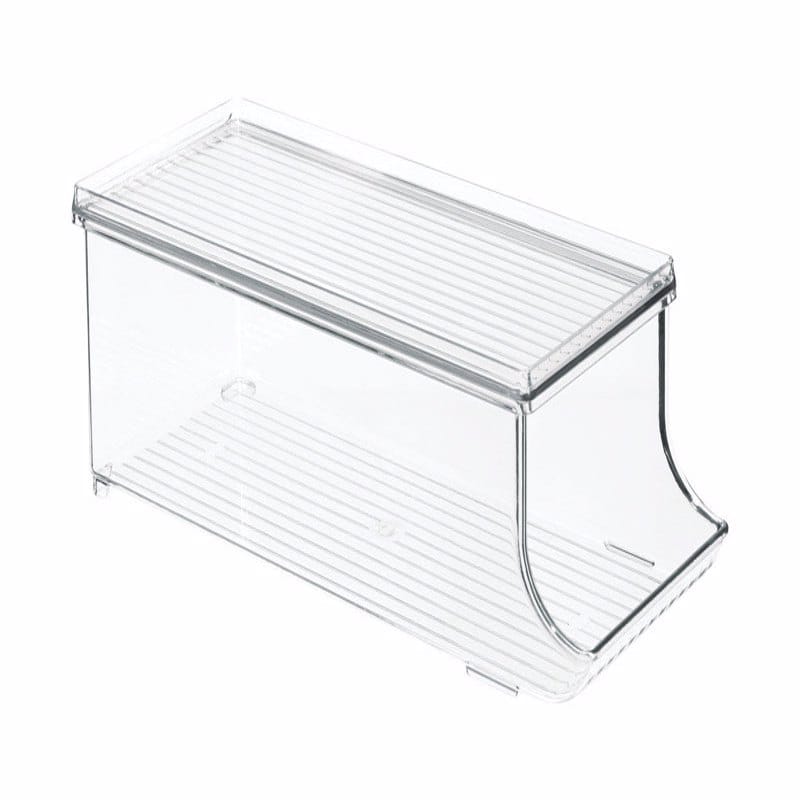 Idesign 70035 5-3/4 in. H X 13-3/4 in. W X 5-3/4 in. L Clear Soda Can Organizer