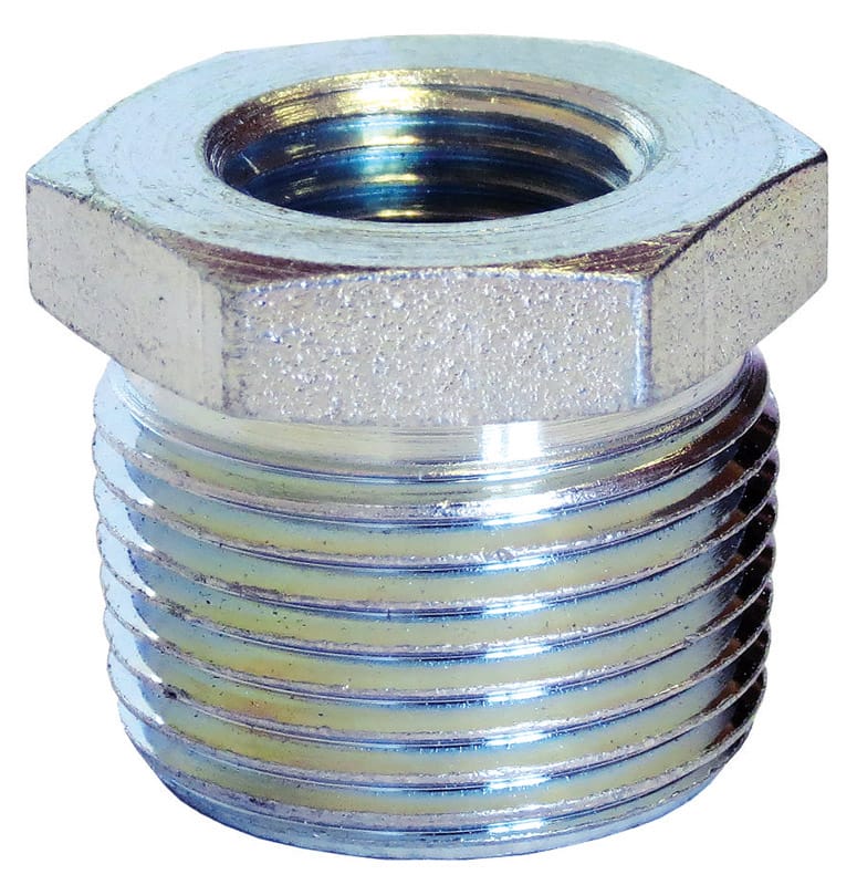Anvil 8700130555 1/2 in. MPT X 3/8 in. D FPT Steel Hex Bushing