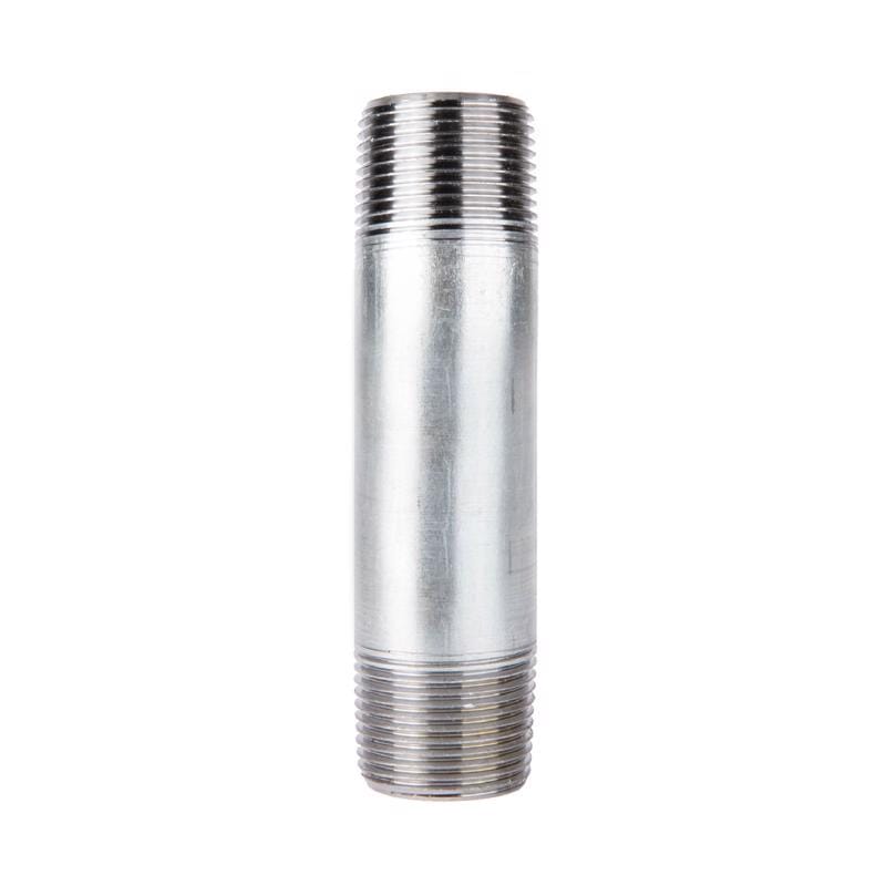 STZ Industries 301U112X5 1-1/2 in. MIP each X 1-1/2 in. D MIP Galvanized Steel 5 in. L Nipple