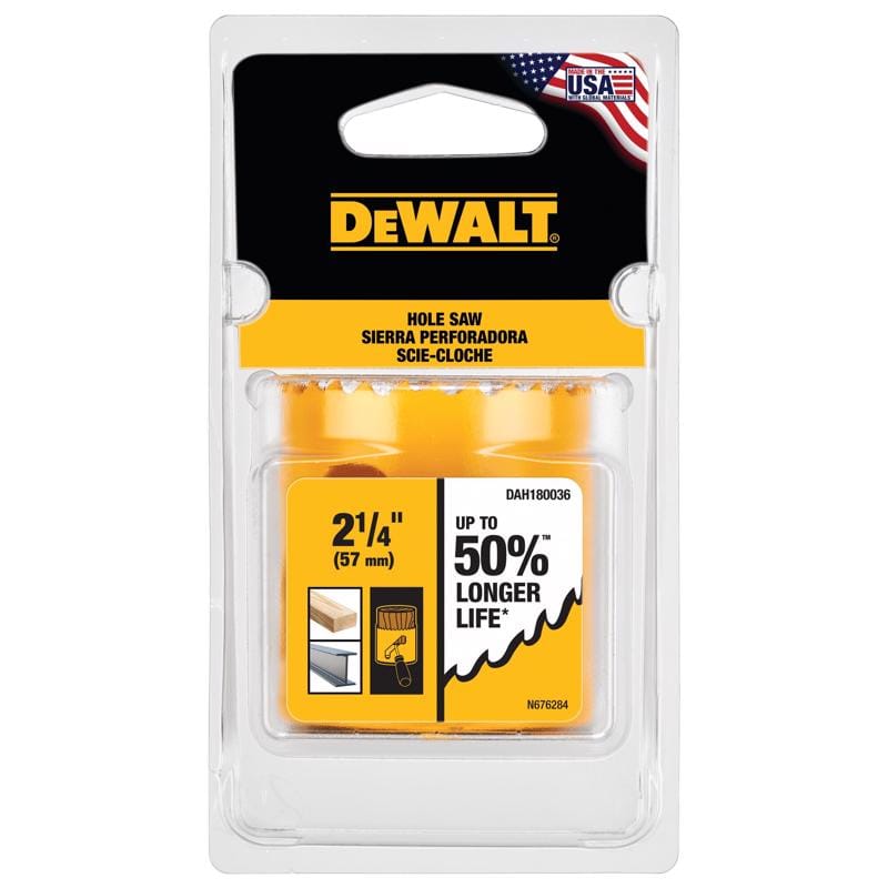 Dewalt DAH180036 2-1/4 in. Bi-Metal Hole Saw
