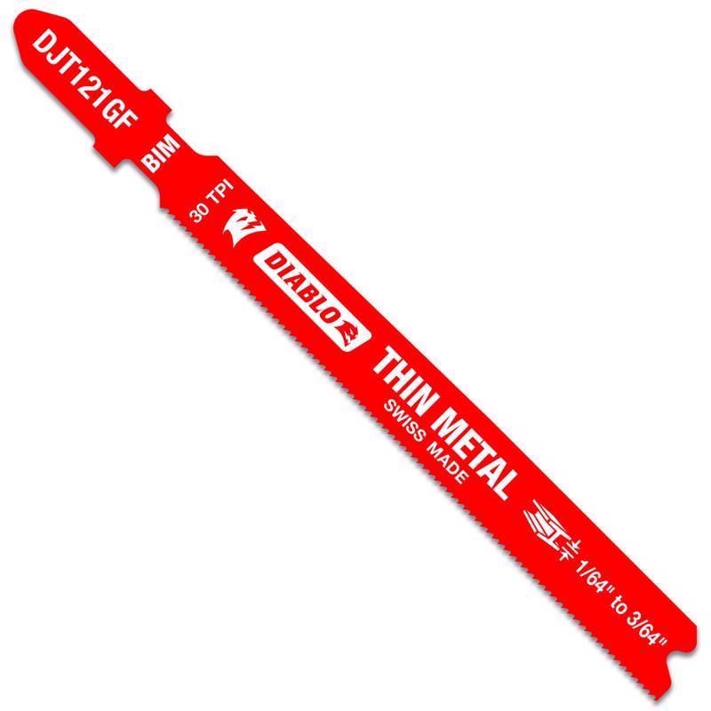 Diablo DJT121GF5 Jgsw Bim 3-5/8" 30T 5Pk