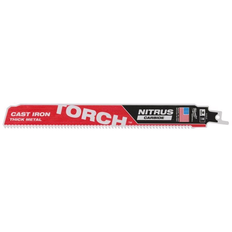 Milwaukee 48-00-5262 Sawzall 9" 8 Tpi Nitrus Carbide