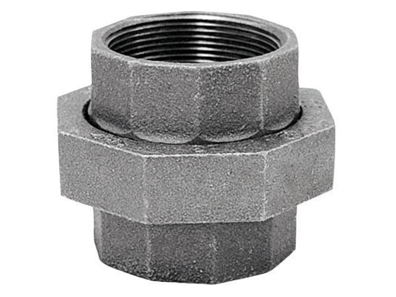 Anvil 8700163358 3/8 in. FPT X 3/8 in. D FPT Galvanized Malleable Iron Union