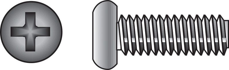Hillman 0828540 No. 10-32 Ga. X 1-1/4 in. L Phillips Flat Head Stainless Steel Machine Screws 1 pk