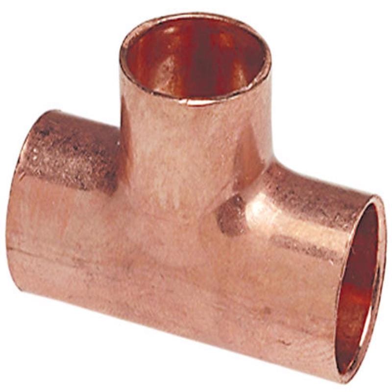 Nibco W01740D 1 in. Sweat X 1 in. D Sweat Copper Reducing Tee 1 pk